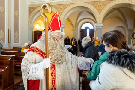Sv. Miklavž v cerkvi sv. Helene